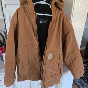 Carhartt Brown Hooded Jacket